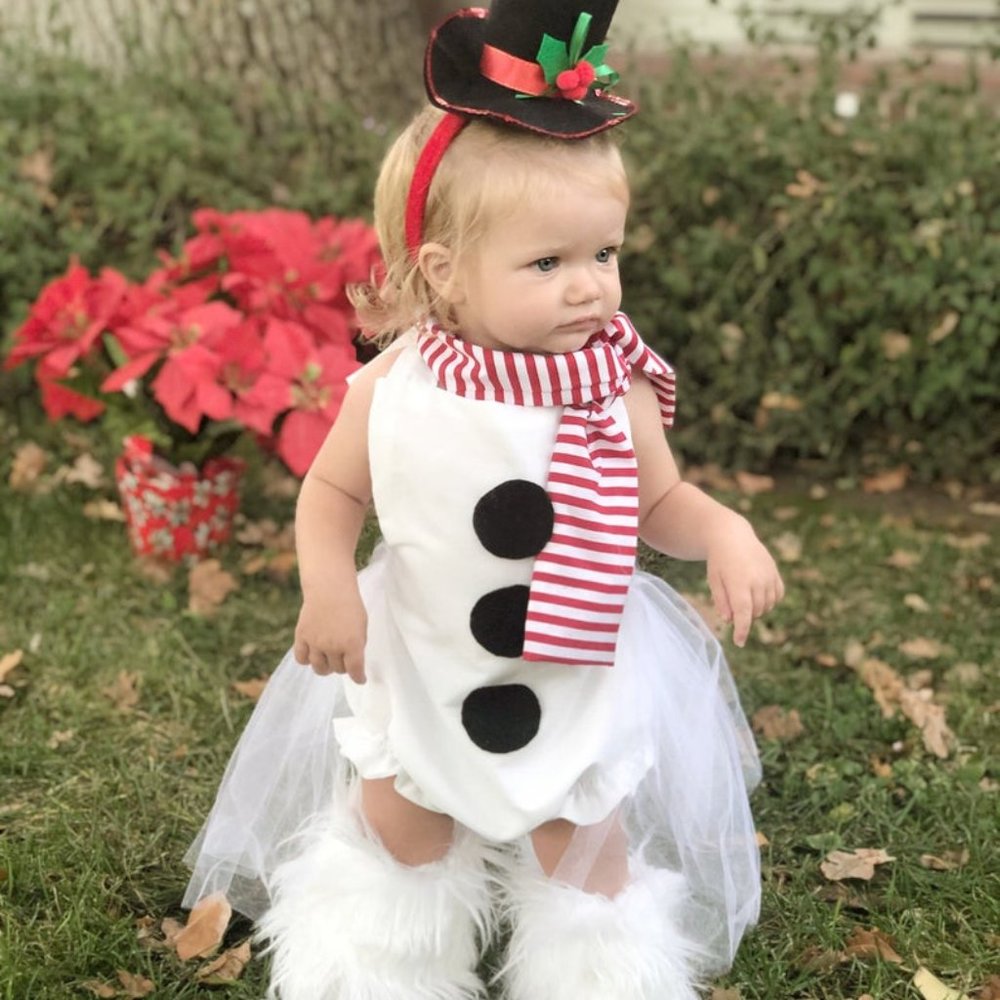 Snowman romper